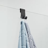 Hndkldekrog, 2 stk., mrkegr - Dansani