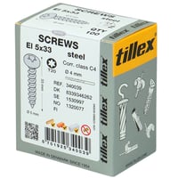 Billede af Skrue EL 5x33 mm, Torx20, korr. klasse C4, til kabelbjle (100)