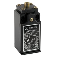 Comepi Endestop, plast, metalstift, 1Sl/1Br