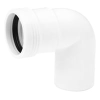 Wavin Wafix HT/PP Bøjning 88,5° 32 mm - Hvid