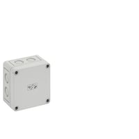 Kasse 94×94 mm, PS99-6-M, gr, Polystyrol, Halogenfri, Flammehmmende
