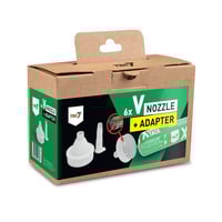 Tec7 Fugespids+adapter X-track til 1600802 6 stk - 1600799