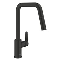 GROHE Start Kkkenarmatur, U-tud, med udtrk, dual spray, matsort