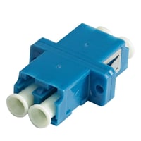 Fiberadapter LC SM duplex rect, bl – Lauritz Knudsen