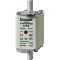 Sikring NH000, 25A, GL/GG, 500V - Mersen billede