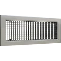 Ventilationsrist AE 11 CN, 400x150, hvid RAL9010 - Lindab