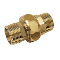PURAFIT union, 1/2", nippel/nippel, med pakning, siliciumbronze, blyfri