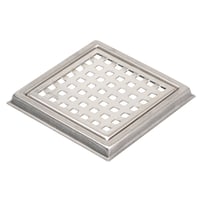 Ramme og rist til miniafløb-til gamle 181/381-Ramme: 106x106 mm