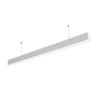 40W LED lysskinne, 120cm, 100lm/W, hvid, inkl. wireophng - Hvid, varm hvid