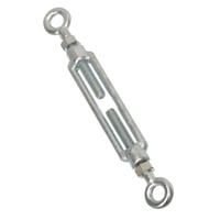 Bardunstrammer, 10 mm, je/je, galvaniseret