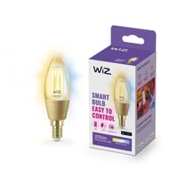 WiZ E14 LED-pre, C35 amber, 810lm, Tunable White, 7W, WiFi/Matter