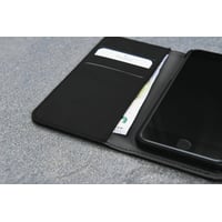 iPhone 7/8/SE 2020, EcoLeather Wallet Detach., sort - Mobilcover