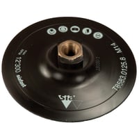 Tyrolit Bagskive til rondeller, velcro 125 mm, M14 gevind, medium/hrd