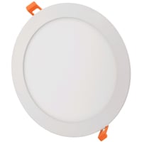 LED indbygningspanel, 18W, erstatter 97W, 20,2 cm hul, 22 cm ml, 230V, 1490lm, RA80