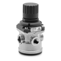 Trykregulator, 1/4", 0 til 2 bar, selvudluftende N1204-R20, REGULATOR SERIEN "N"