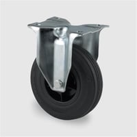 Hjul 200mm gum fast pl 205kg 3478PVRP63