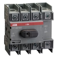 Lastafbryder, 100A, 1-0, 4-polet