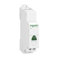 Signallampe iil grn LED, 110-230V AC, 18 mm bredde - Schneider Electric