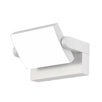 17W LED vglampe, roterbar, hvid, IP65, 3000K, 350 justerbar, udendrs