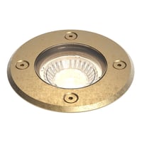 Billede af Coastal Astro Gramos Round, GU10, massiv messing, IP65