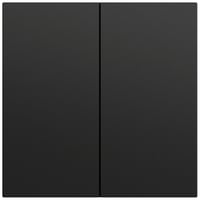 GIRA 2x tangent for afbryder, System 70, sort mat