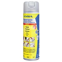 Lyra markeringsspray, gul, 500 ml