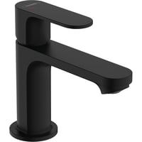 Hansgrohe Rebris S 80 hndvaskarmatu, lft-op bundventil, mat sort