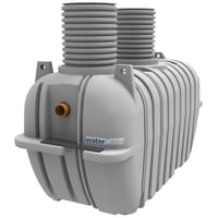 Bundfldningstank 4m3 til gravitation, 10 PE