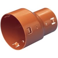 Drn-reduktion PVC, 80 x 65 mm