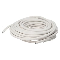 Plastledning rund 10 meter hvid