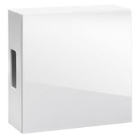 Grothe Ringeklokke 465A, hvid, 8-12VAC, 9V batteri