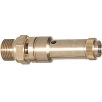 Sikkerhedsventil TUV godkendt, gevind 1/2"