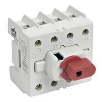 Katko 4-polet afbryder, 40 A, til DIN-skinne montering