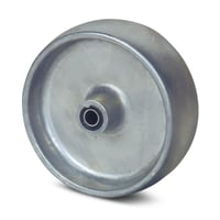 Tente ls hjul, varmefast aluminium, 100x35 mm, 8,3xNL45, selvsmrende leje, byggehjde: 100 mm