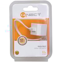 Billede af Modular Adapter 6P8C Han - 2x8P8C Hun, 0,1m, hvid