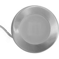 Alina, indbyg-/p?bygningsspot LED (rund) A+ 2,2W / 90? / 3000K / d?mpbar - b?rstet aluminium