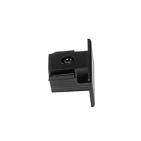 Nordtronic Square 1-faset endestykke, sort billede