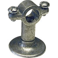 Zinkrrbrer Rrbrer M. Vgflange Til  " Ca. 17 Mm Gevindrr Eller 15 Mm Rr Vha. Plastindlg