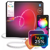 Philips Hue Flux Ultra-Bright LED strip, Gradiant Color & White Ambiance, 6000lm, Zigbee + Bluetooth, 10 meter