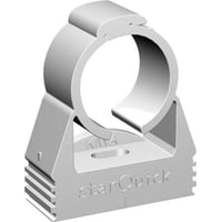 Walraven Starquick plastklips,  16-20 mm, hvid