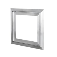 Inspektionslem IMP til gipsplade, 500x500 mm, aluminium