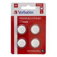 Verbatim Lithium battery CR2032 3V 4 pack