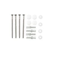 Monteringsskruer til toilet, st af 4 stk.