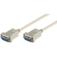 D-SUB 9-pin kabel, 2 meter, seriel 1:1 - MicroConnect