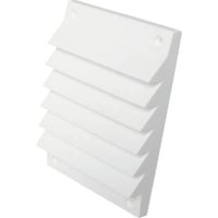 Fresh Murrist 110x150mm Hvid - Passer til teleskoprør v/nr. 291021 sammen med studs 10