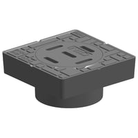 NID 200 mm karm/rist uden ls, firkantet, fast, 12,5 t, komposit