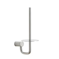 Pressalit Choice Reservepapirholder med plade, poleret rustfri st?l