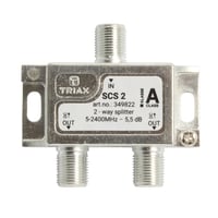 Antenne 2-fordeler, SCS 2, 4,2/6,7dB, 5-2400 MHz – Triax