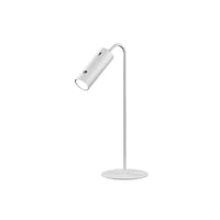 Opladelig 3-i-1 LED lampe, magnetisk, hvid, dmpbar, inkl. fod og 2 stk. monteringsbeslag, varm kulr - 3000K