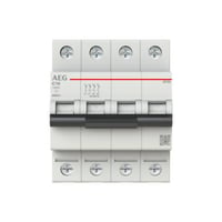 Automatsikring C16A, 4P, 15KA, 2M - AEG